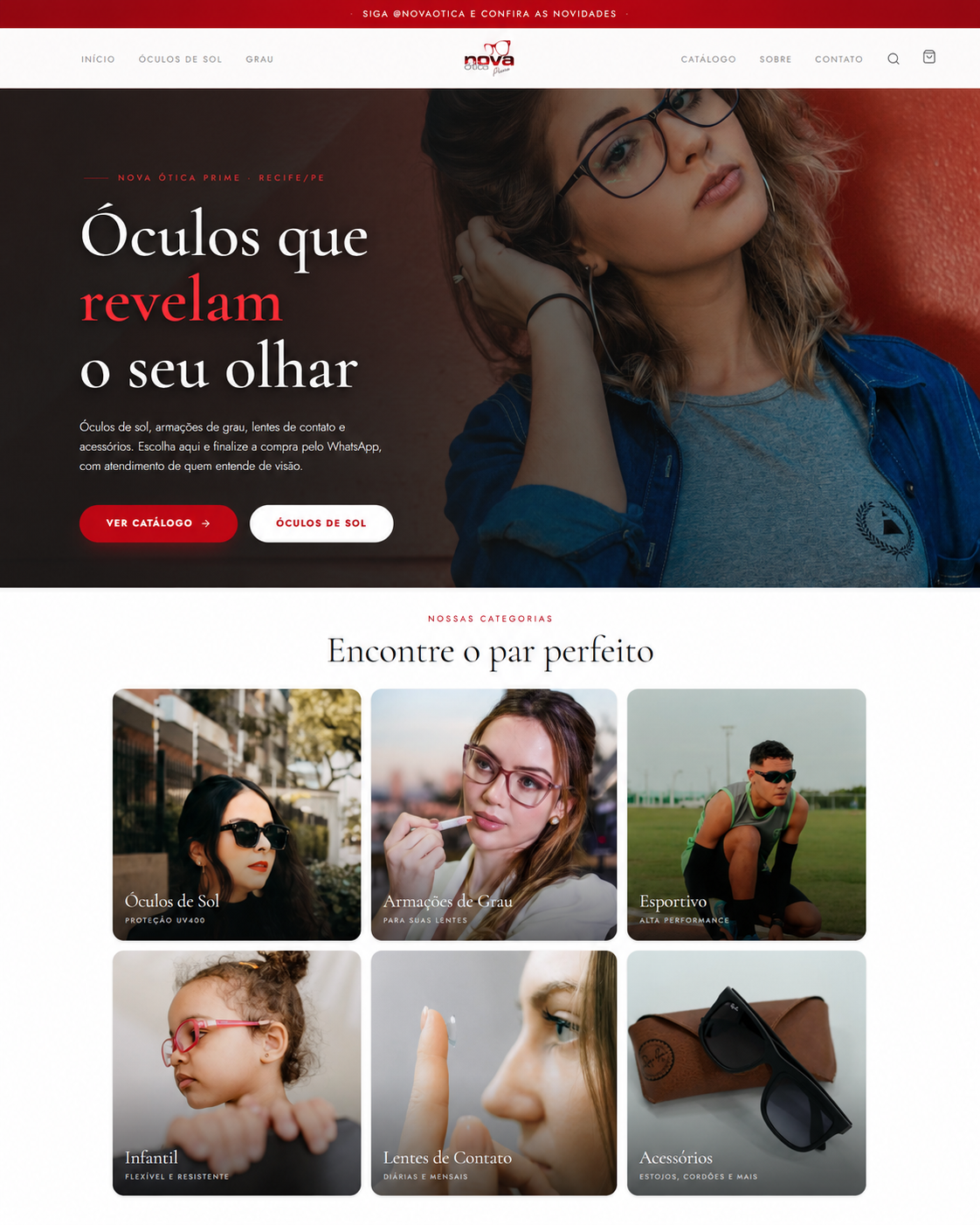 Plataforma da Nova Ótica